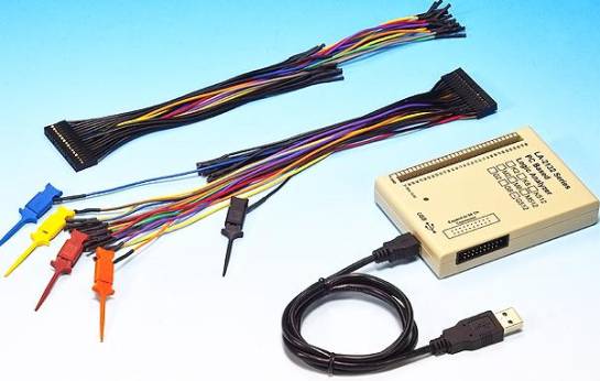 LWLA-2034是一款采樣率高達200MH，34通道的高性能邏輯分析儀，整合了USB2.0高速通信，32位NIOS核心微控制器軟核，高速FPGA硬件實時數(shù)據(jù)流處理技術(shù)，數(shù)模轉(zhuǎn)換電路DAC等技術(shù)，高速同步存儲技術(shù)