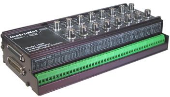 8通道 166K/S總采樣率,20.75k/S/通道，電阻應(yīng)變片、應(yīng)變式力/加速度/位移傳感器、電壓、電流、熱電偶、電阻.