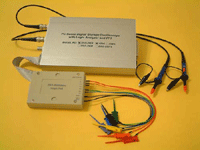 USB2.0接口,帶寬130MHz,單通道:500MHz,雙250MS/s實時采樣,20GSa/s等效采樣,帶16或32通道邏輯分析儀，存儲深度:512K,DLL二次開發(fā)庫高速采集.