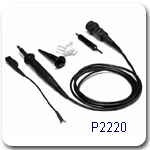 P2220 200-MHz無源電壓探頭允許您使用探頭頂部的開關(guān)來選擇1X或10X衰減。此探頭與TDS200、TDS1000、TDS2000及TPS2000系列示波器都兼容。P2220 探頭還提供了不超過30 VRMS的浮動(dòng)測量能力.