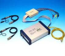 USB口:雙通道1GHz/s采樣數(shù)字示波器+八通道邏輯分析儀+頻譜分析儀+頻率計(jì)+時(shí)鐘振動(dòng)分析儀,存儲(chǔ)深度:1024K~~2048K,二次開(kāi)發(fā)

