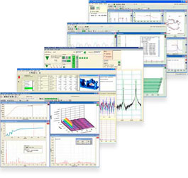 時域分析借助測量數(shù)據(jù)動態(tài)顯示結(jié)構(gòu)的實際運動狀況，該功能有助于解決與振動有關(guān)的問題，該方法尤其適用于識別瞬態(tài)、非線性或變頻情況下結(jié)構(gòu)的動態(tài)問題（例如機器啟動/減速、沖擊響應(yīng)或在測量過程中出現(xiàn)質(zhì)量、